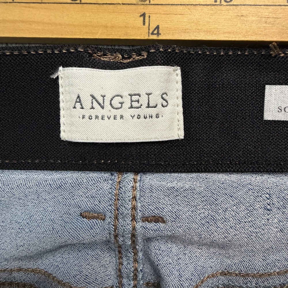 Angels Forever Young Everluxe Sculpt Straight Ankle Jeans Blue Size 14 NWT - Picture 4 of 14